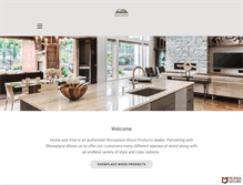 Tablet Screenshot of homeandvine.com
